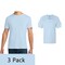 Gildan Unisex Softstyle Cotton Solid Color T-Shirt, Crewneck Everyday Basic Light Blue Tee
